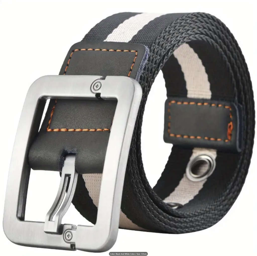 womens white golf belt